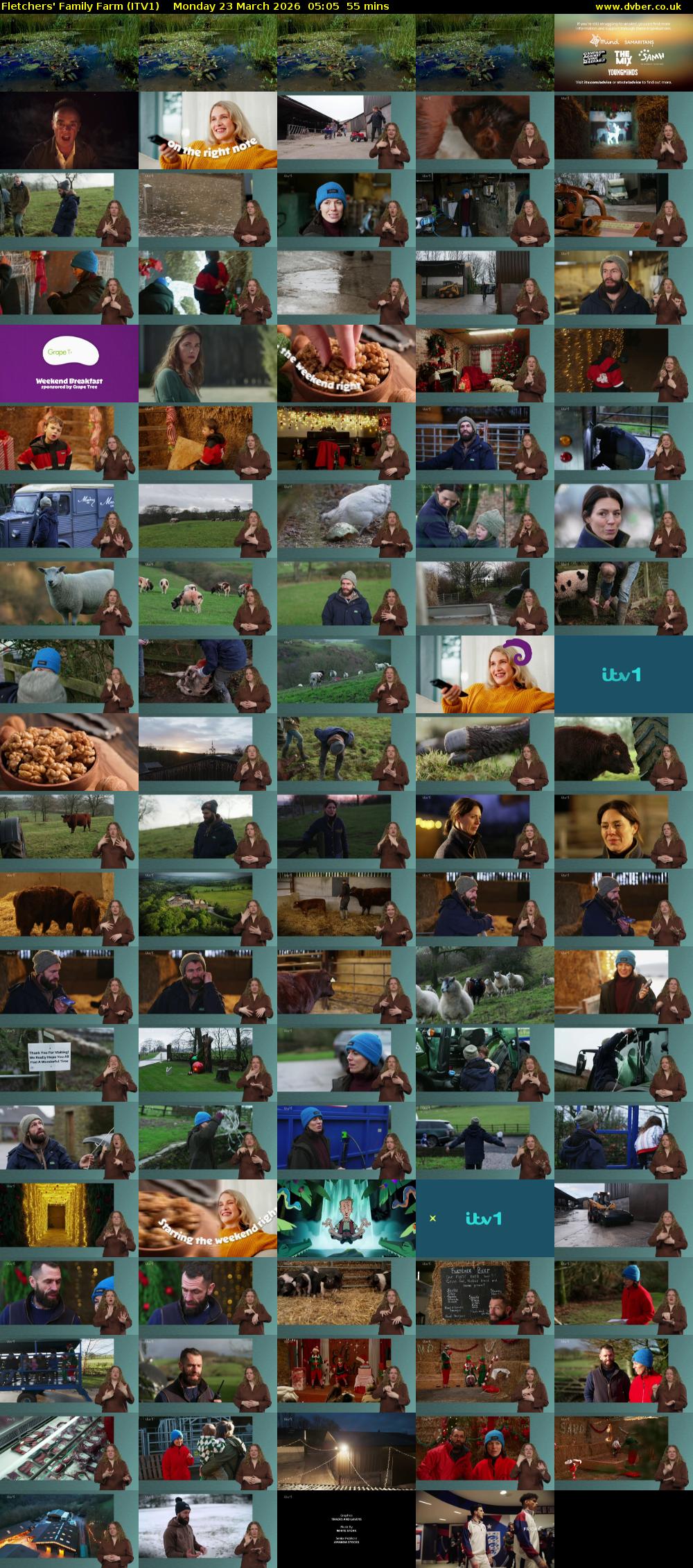 Fletchers' Family Farm (ITV1) Monday 23 March 2026 05:05 - 06:00