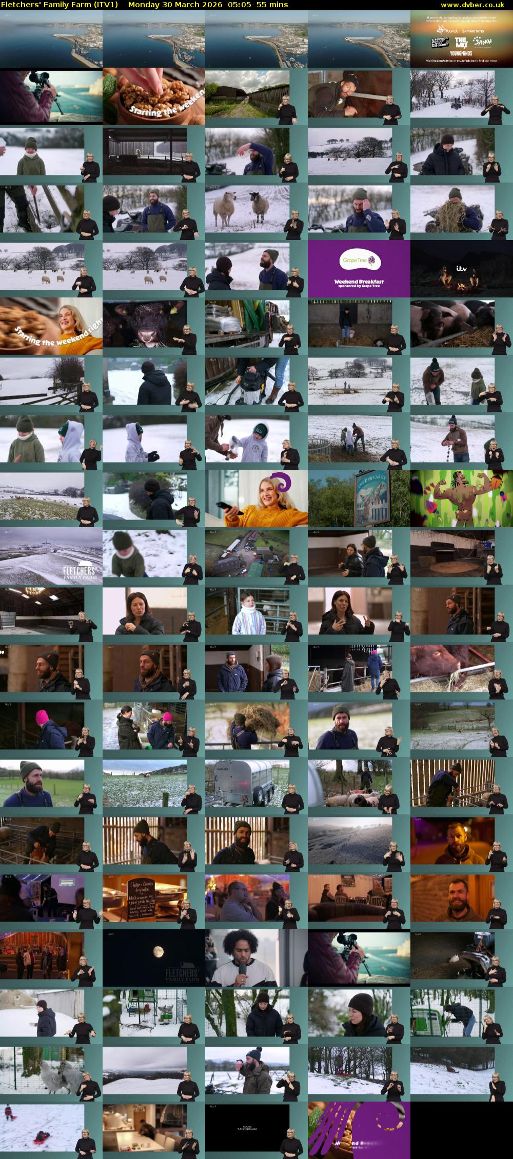 Fletchers' Family Farm (ITV1) Monday 30 March 2026 05:05 - 06:00
