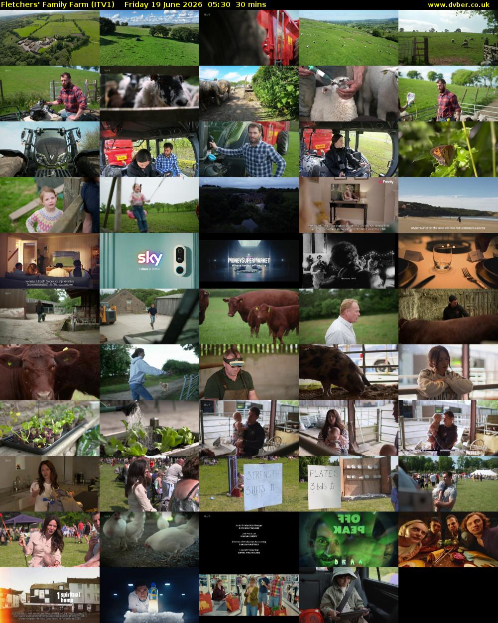 Fletchers' Family Farm (ITV1) Friday 19 June 2026 05:30 - 06:00