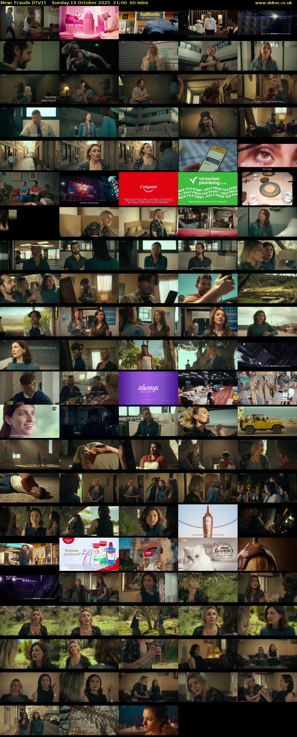 Frauds (ITV1) Sunday 19 October 2025 21:00 - 22:00
