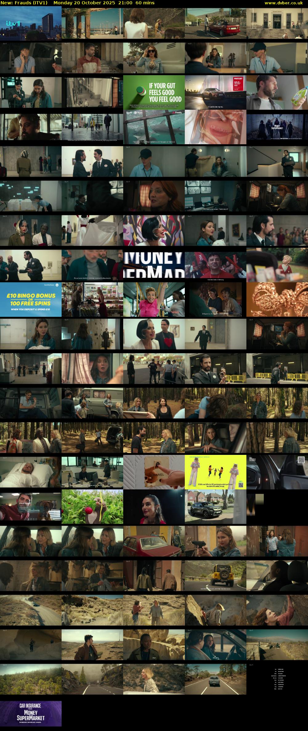 Frauds (ITV1) Monday 20 October 2025 21:00 - 22:00