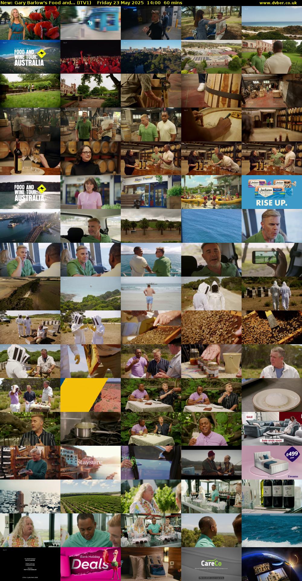 Gary Barlow's Food and... (ITV1) Friday 23 May 2025 14:00 - 15:00