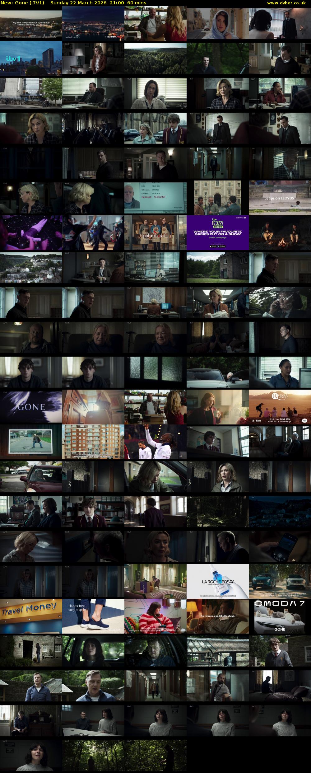 Gone (ITV1) Sunday 22 March 2026 21:00 - 22:00