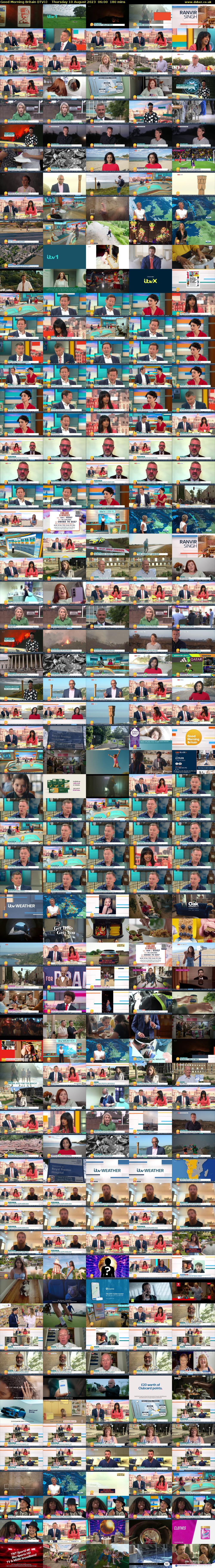 Good Morning Britain (ITV1) Thursday 10 August 2023 06:00 - 09:00