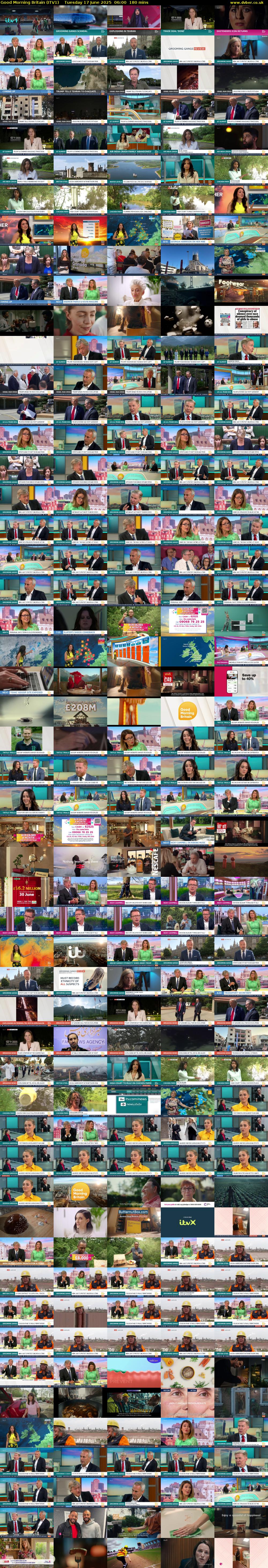 Good Morning Britain (ITV1) Tuesday 17 June 2025 06:00 - 09:00