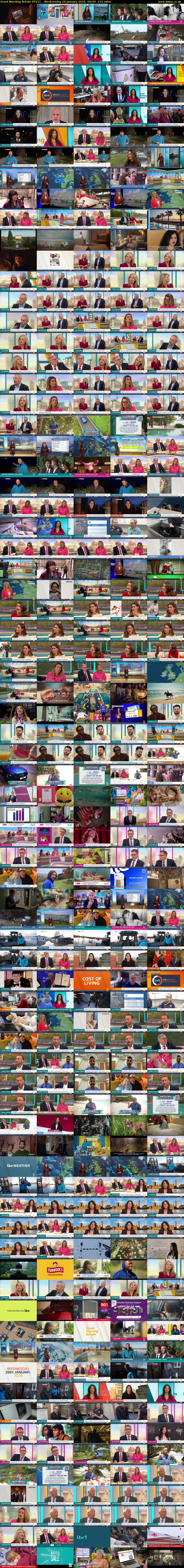 Good Morning Britain (ITV1) Wednesday 28 January 2026 06:00 - 09:30