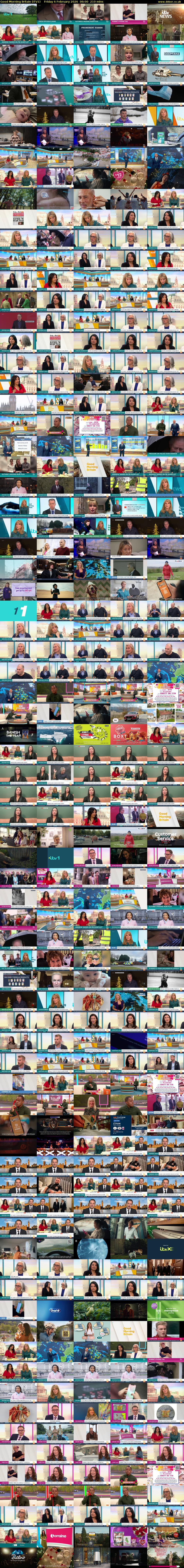 Good Morning Britain (ITV1) Friday 6 February 2026 06:00 - 09:30