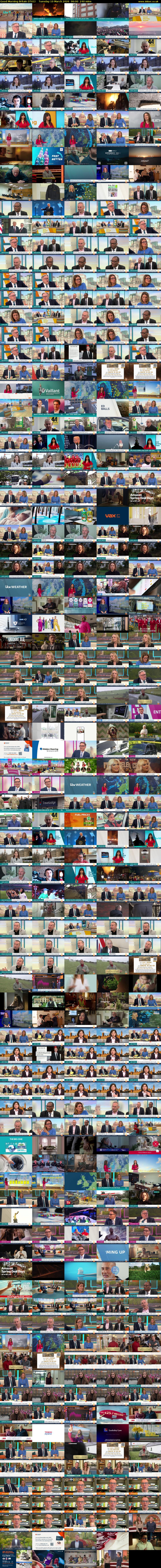 Good Morning Britain (ITV1) Tuesday 10 March 2026 06:00 - 10:00