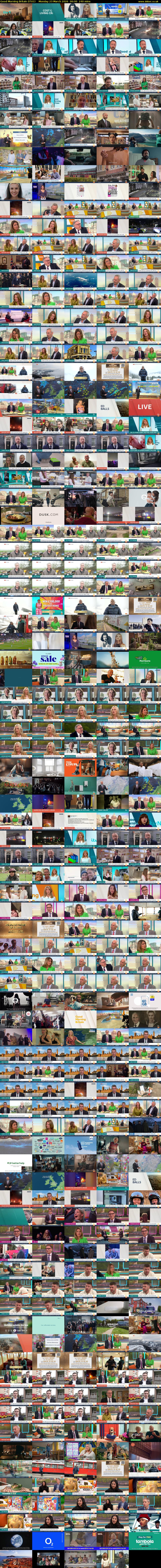 Good Morning Britain (ITV1) Monday 23 March 2026 06:00 - 10:00