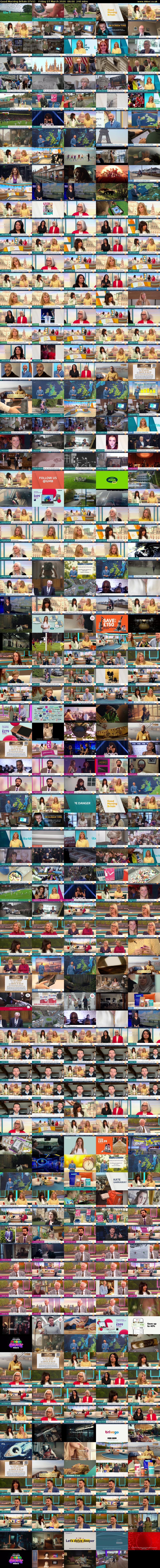 Good Morning Britain (ITV1) Friday 27 March 2026 06:00 - 10:00