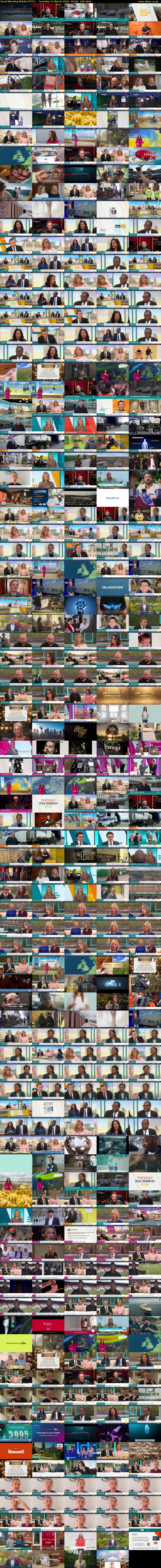 Good Morning Britain (ITV1) Tuesday 31 March 2026 06:00 - 10:00