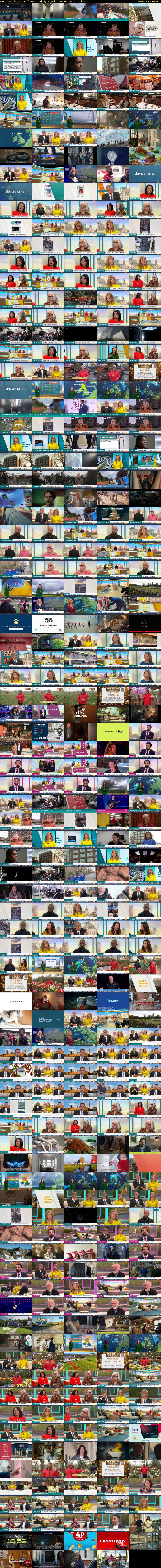 Good Morning Britain (ITV1) Friday 3 April 2026 06:00 - 10:00