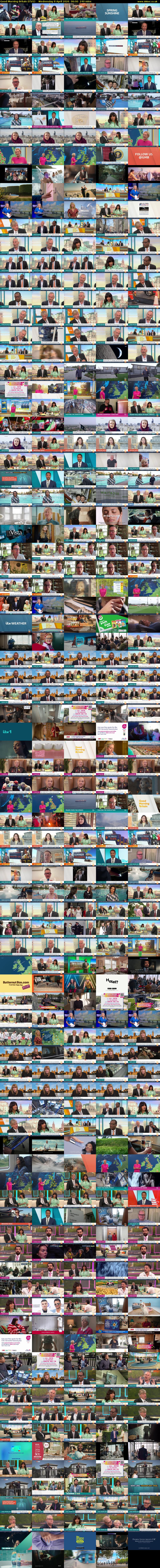 Good Morning Britain (ITV1) Wednesday 8 April 2026 06:00 - 10:00