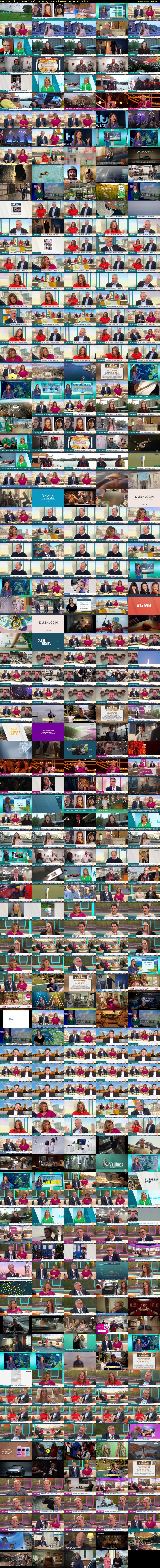 Good Morning Britain (ITV1) Monday 13 April 2026 06:00 - 10:00