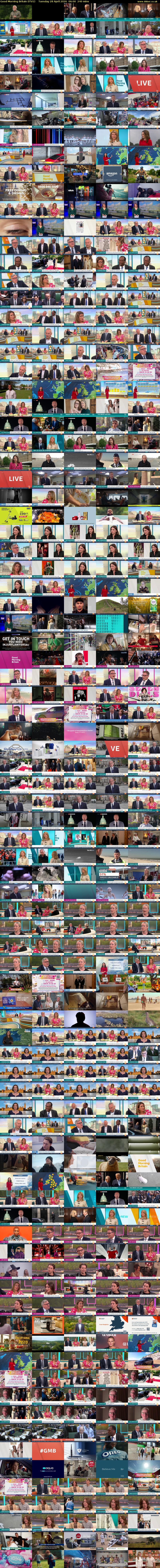 Good Morning Britain (ITV1) Tuesday 28 April 2026 06:00 - 10:00