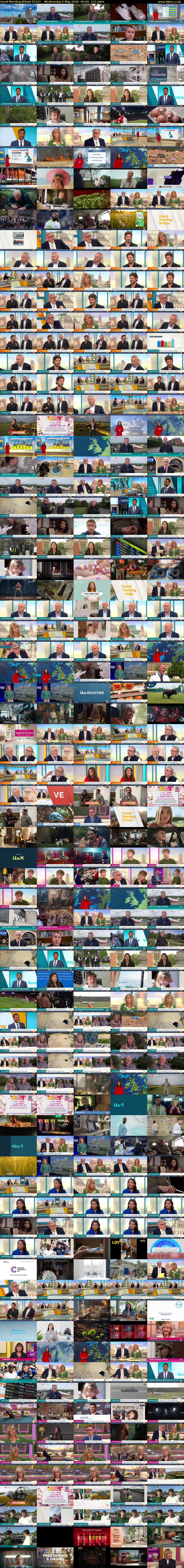 Good Morning Britain (ITV1) Wednesday 6 May 2026 06:00 - 09:30