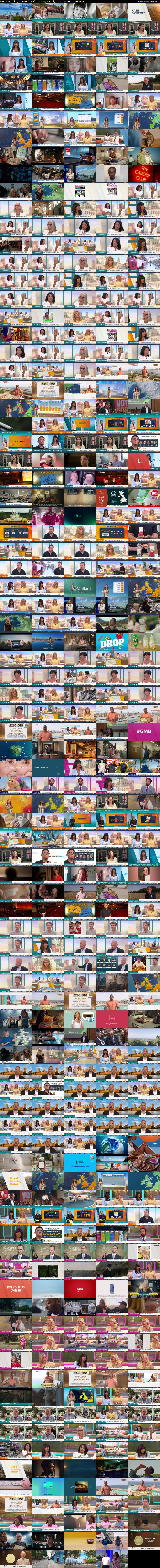 Good Morning Britain (ITV1) Friday 17 July 2026 06:00 - 10:00
