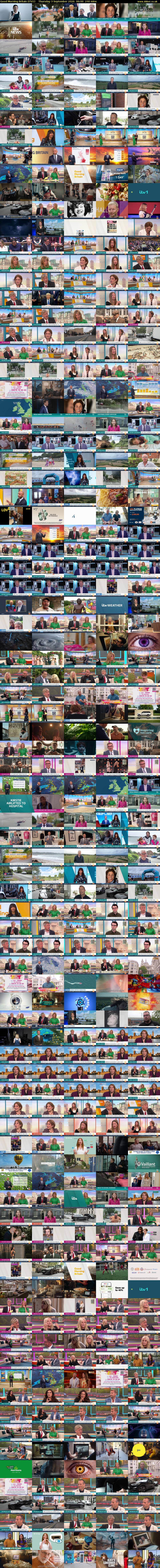 Good Morning Britain (ITV1) Thursday 3 September 2026 06:00 - 10:00