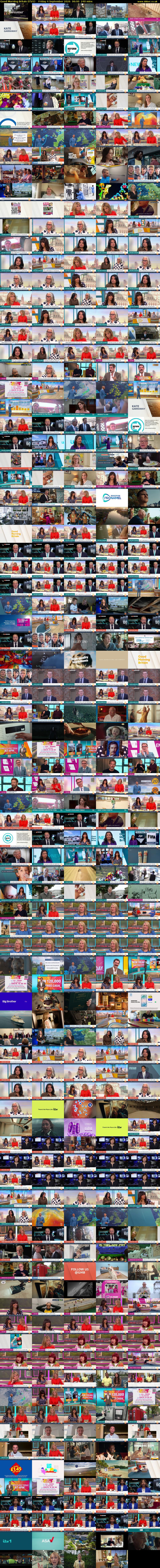 Good Morning Britain (ITV1) Friday 4 September 2026 06:00 - 10:00