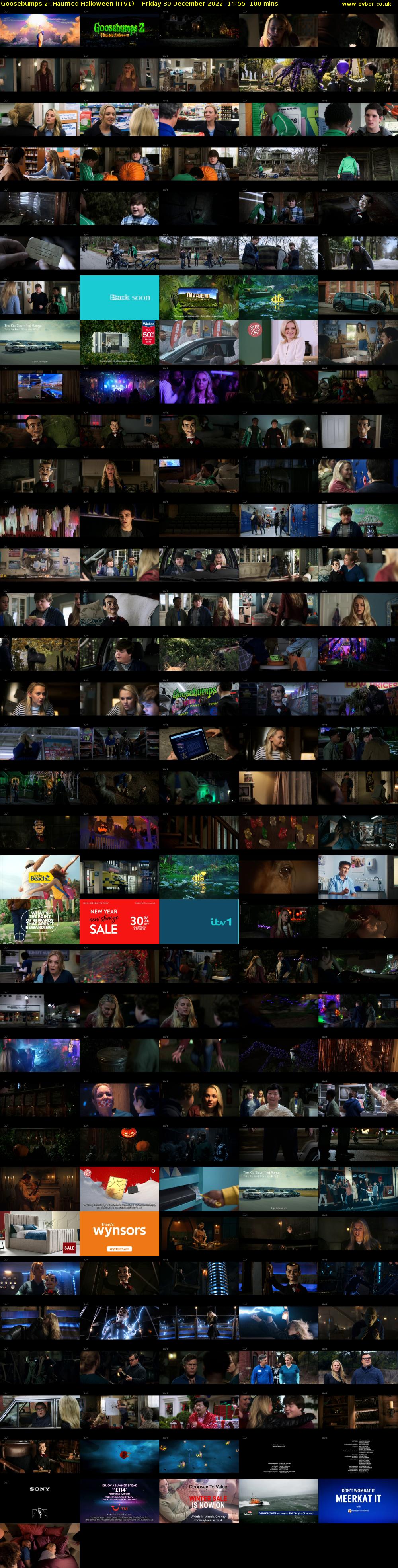 Goosebumps 2: Haunted Halloween (ITV1) Friday 30 December 2022 14:55 - 16:35