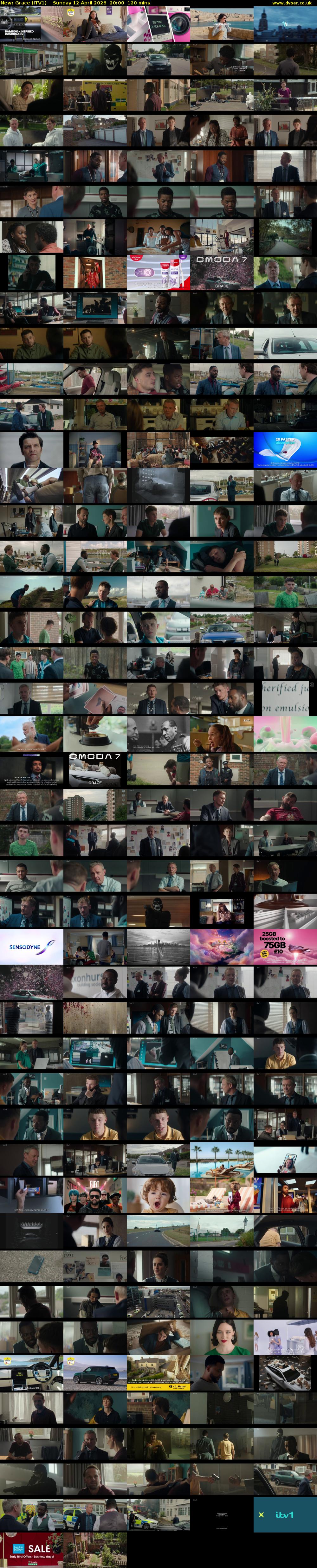 Grace (ITV1) Sunday 12 April 2026 20:00 - 22:00