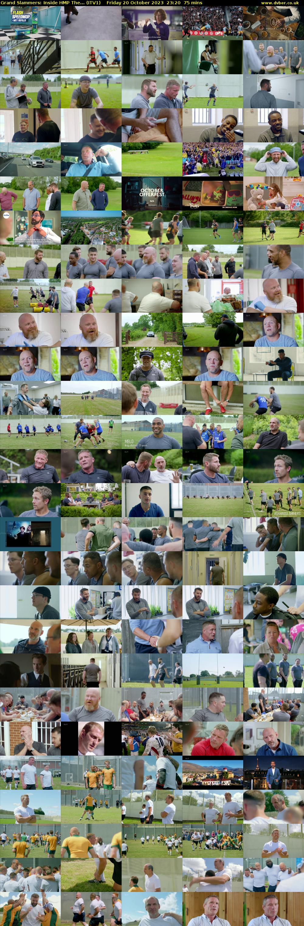 Grand Slammers: Inside HMP The... (ITV1) Friday 20 October 2023 23:20 - 00:35