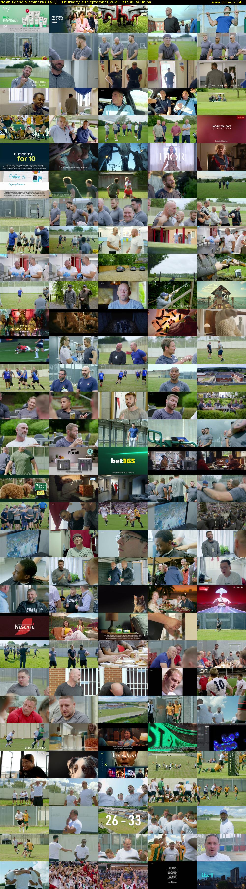 Grand Slammers (ITV1) Thursday 28 September 2023 21:00 - 22:30