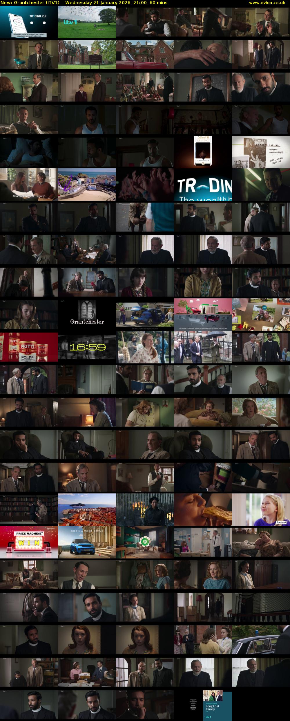 Grantchester (ITV1) Wednesday 21 January 2026 21:00 - 22:00