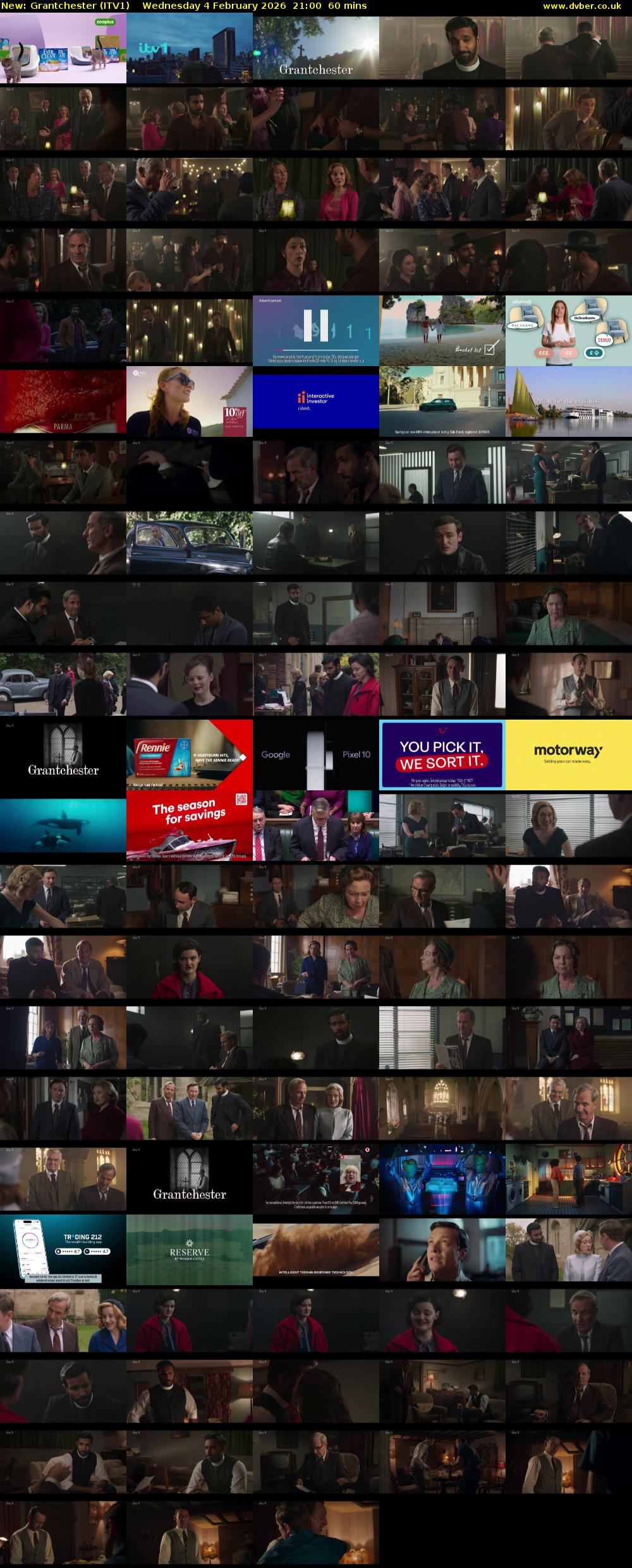 Grantchester (ITV1) Wednesday 4 February 2026 21:00 - 22:00