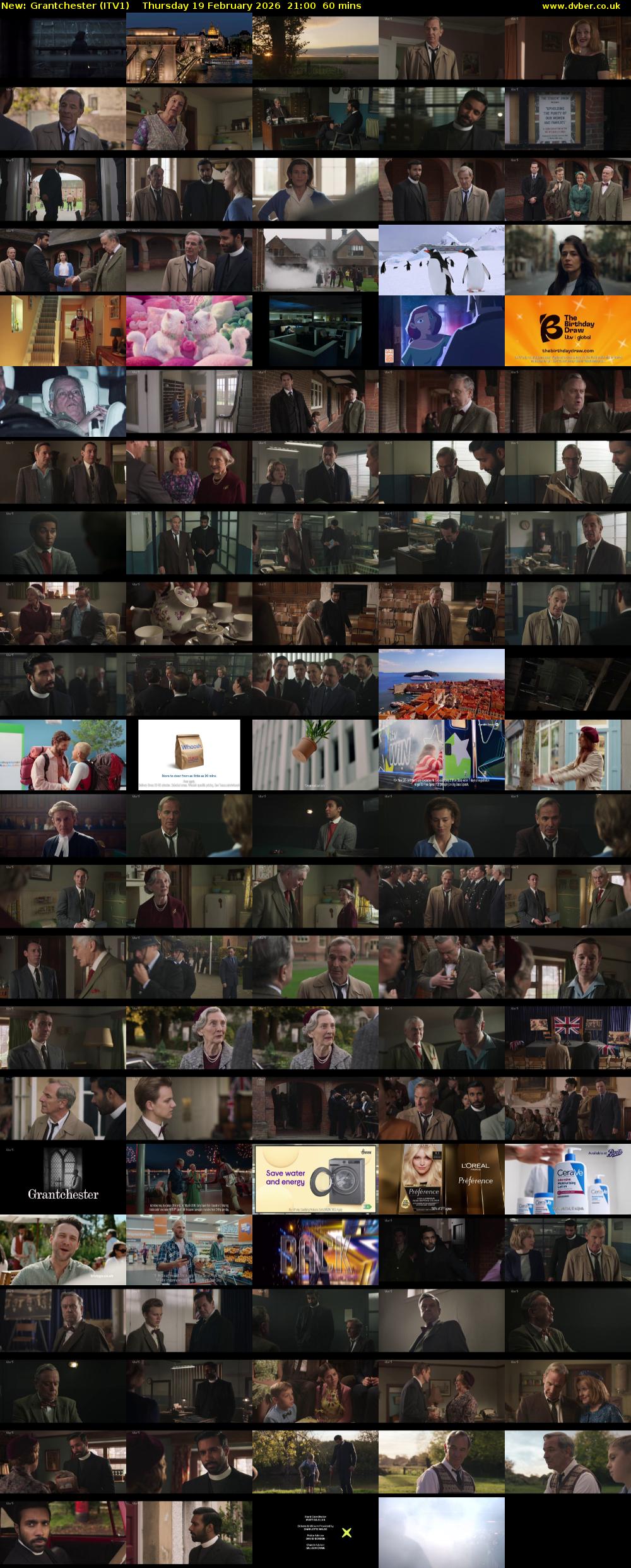 Grantchester (ITV1) Thursday 19 February 2026 21:00 - 22:00