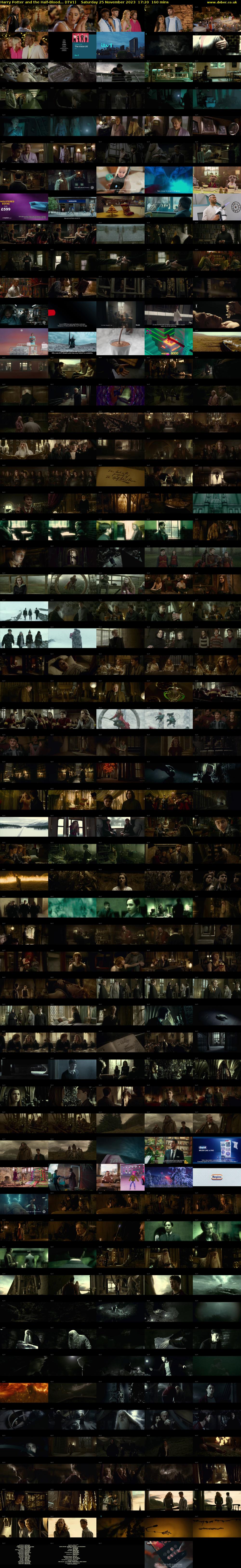 Harry Potter and the Half-Blood... (ITV1) Saturday 25 November 2023 17:20 - 20:00