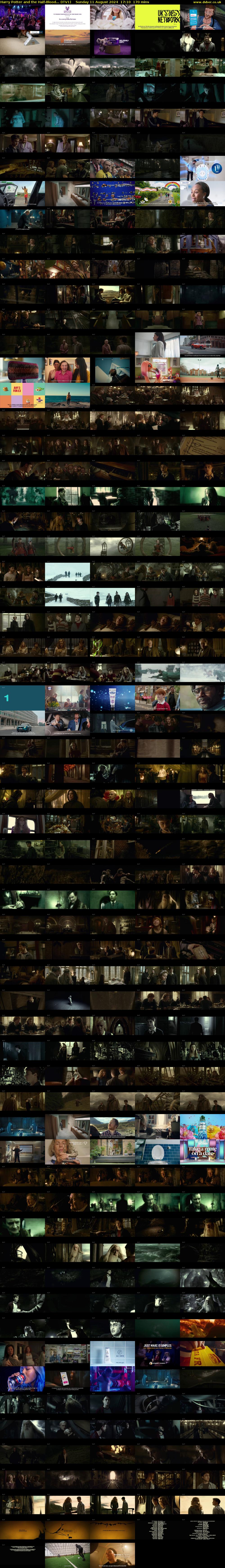 Harry Potter and the Half-Blood... (ITV1) Sunday 11 August 2024 17:10 - 20:00
