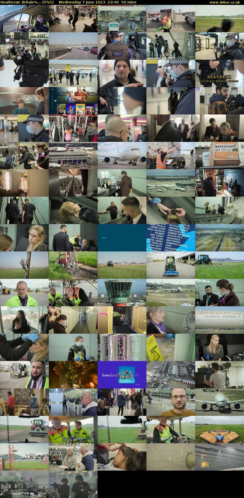Heathrow: Britain's... (ITV1) Wednesday 7 June 2023 23:40 - 00:30