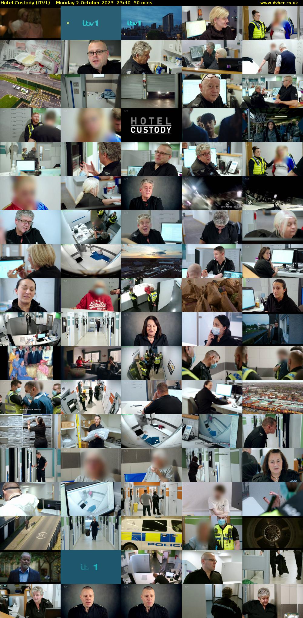 Hotel Custody (ITV1) Monday 2 October 2023 23:40 - 00:30