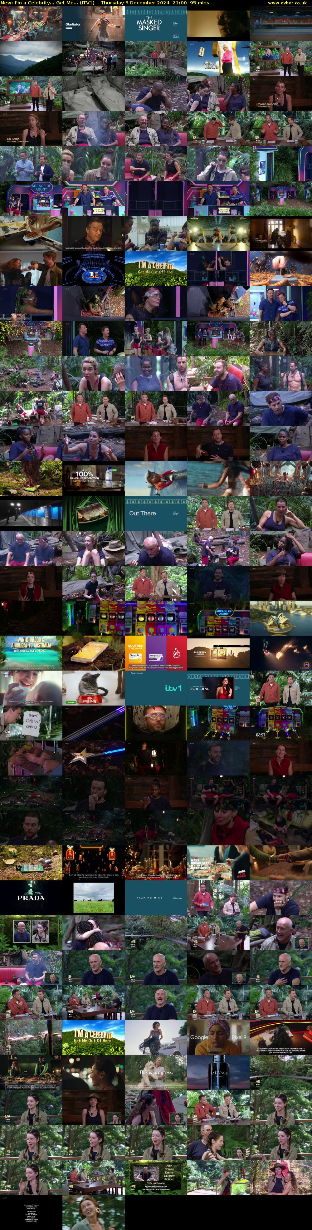 I'm A Celebrity... Get Me... (ITV1) Thursday 5 December 2024 21:00 - 22:35