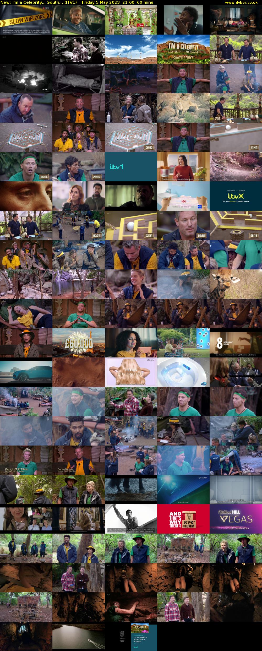 I'm a Celebrity... South... (ITV1) Friday 5 May 2023 21:00 - 22:00