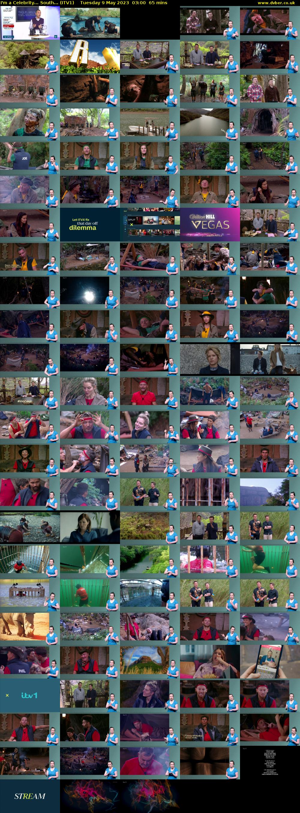 I'm a Celebrity... South... (ITV1) Tuesday 9 May 2023 03:00 - 04:05