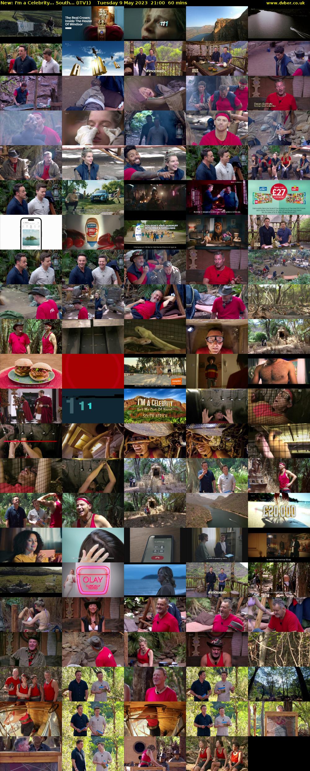 I'm a Celebrity... South... (ITV1) Tuesday 9 May 2023 21:00 - 22:00