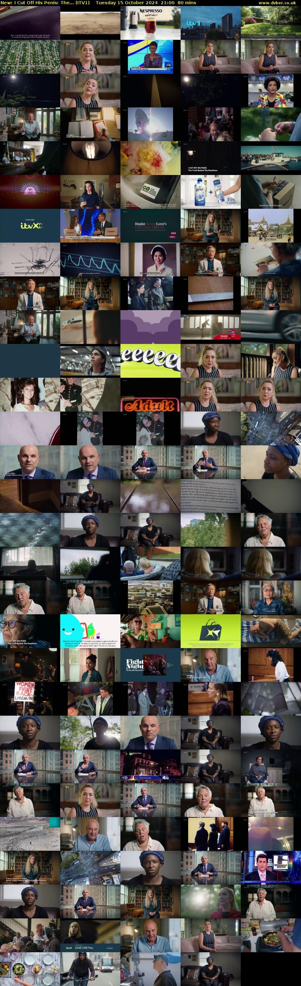 I Cut Off His Penis: The... (ITV1) Tuesday 15 October 2024 21:00 - 22:20