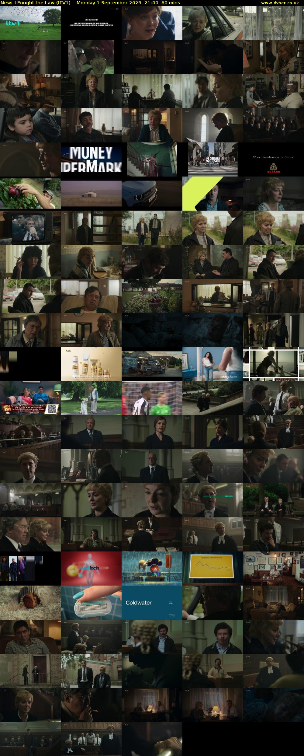 I Fought the Law (ITV1) Monday 1 September 2025 21:00 - 22:00