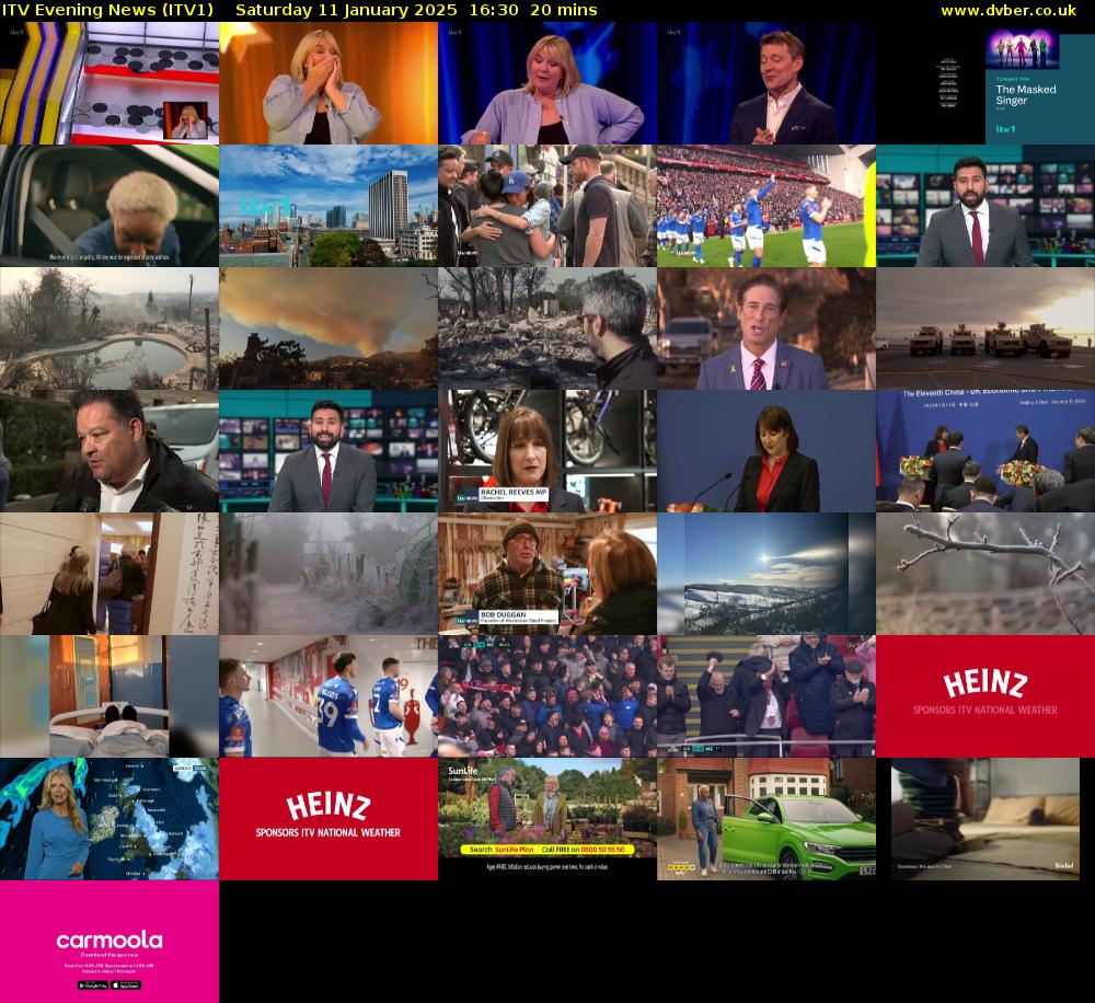 ITV Evening News (ITV1) 202501111630