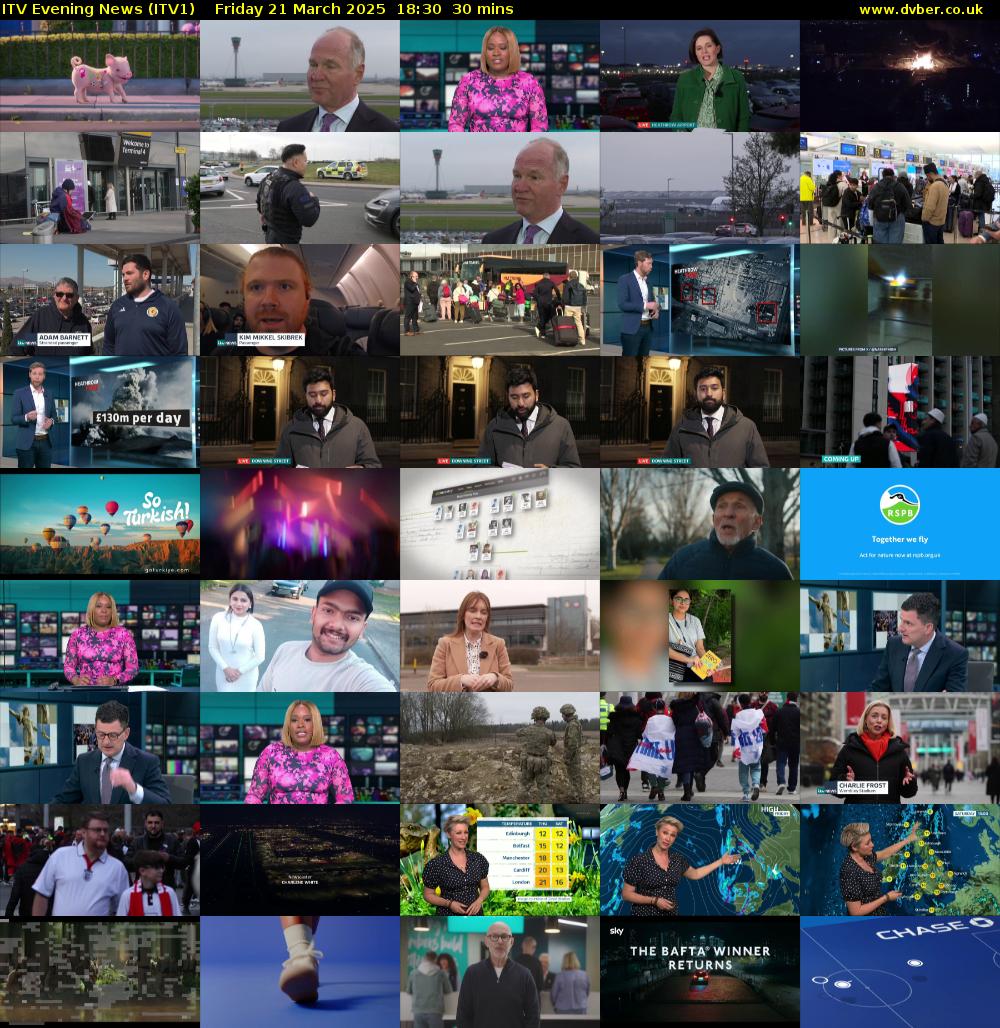 ITV Evening News (ITV1) Friday 21 March 2025 18:30 - 19:00