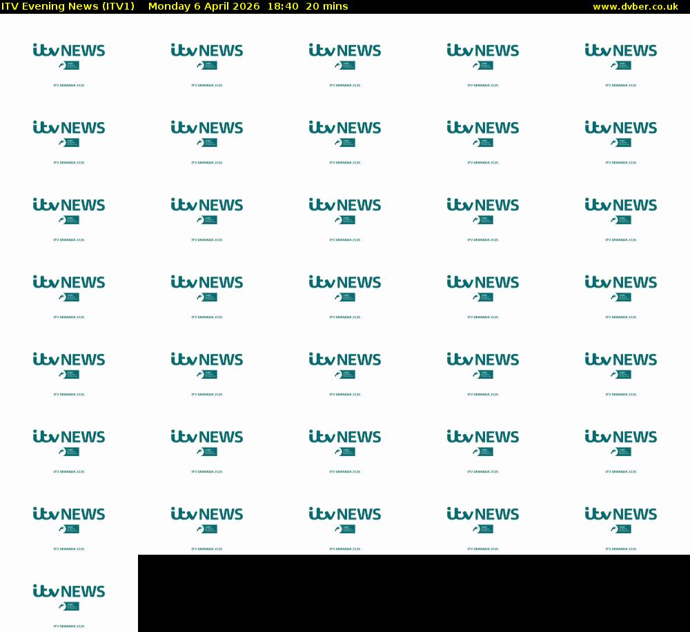 ITV Evening News (ITV1) Monday 6 April 2026 18:40 - 19:00