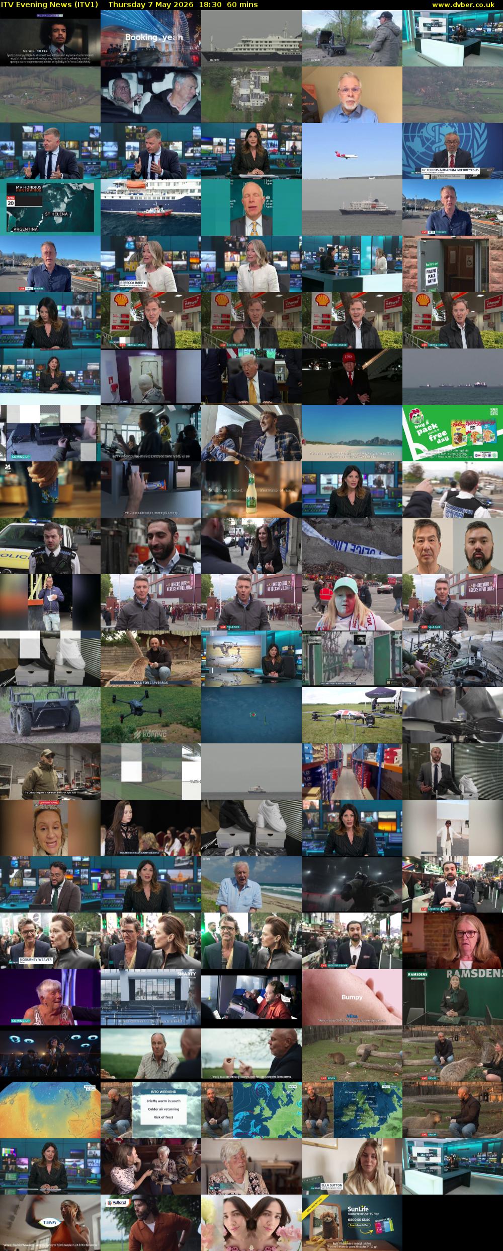ITV Evening News (ITV1) Thursday 7 May 2026 18:30 - 19:30