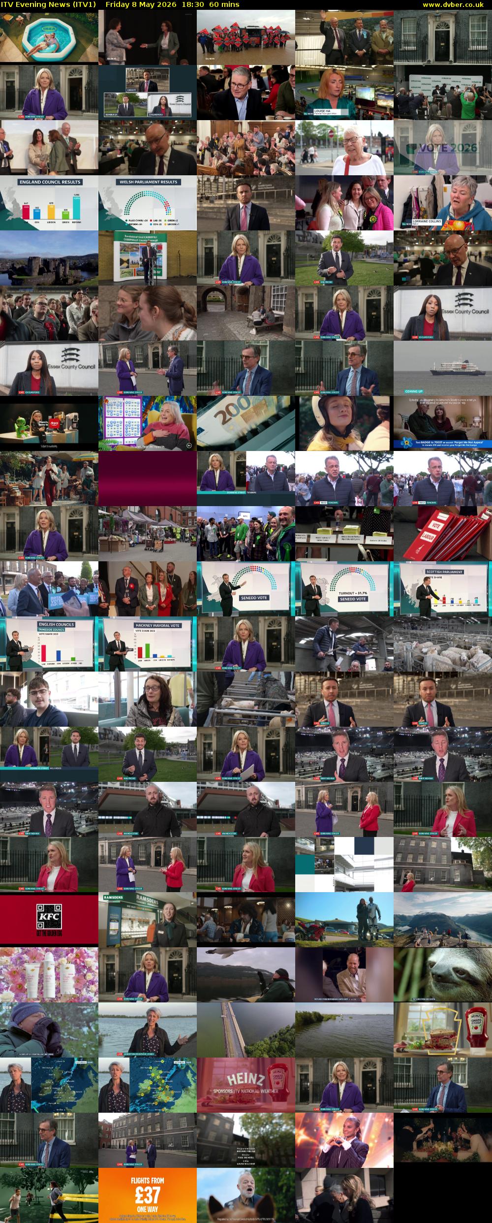 ITV Evening News (ITV1) Friday 8 May 2026 18:30 - 19:30