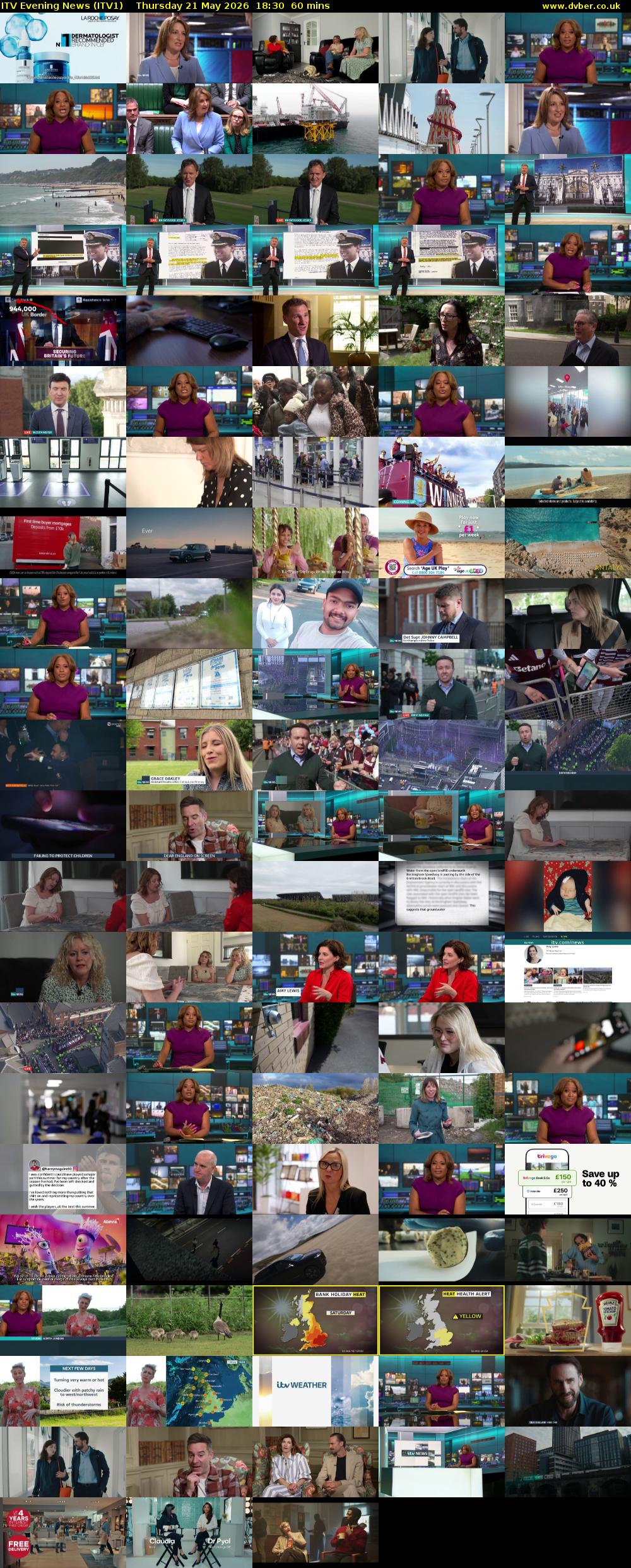 ITV Evening News (ITV1) Thursday 21 May 2026 18:30 - 19:30