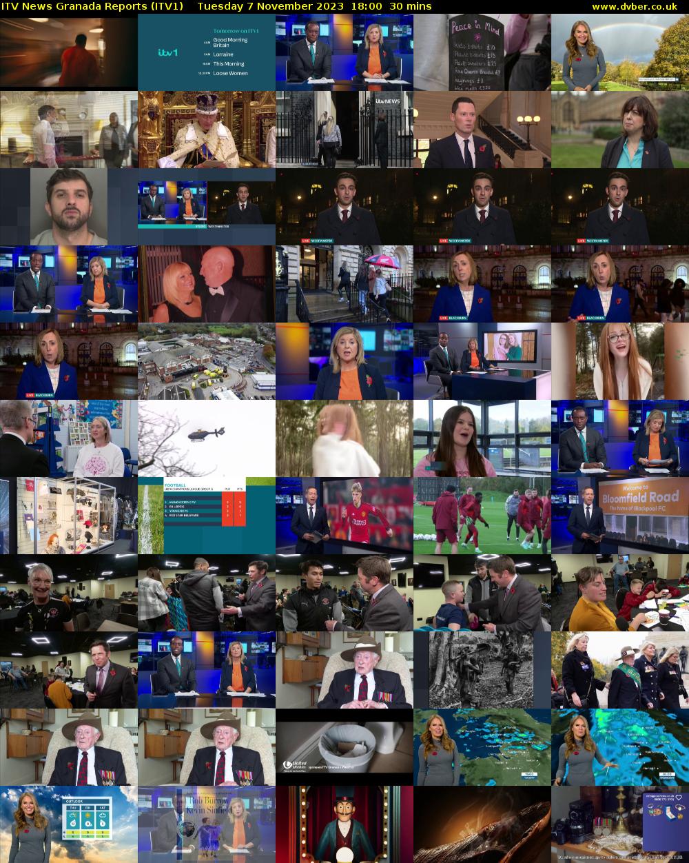 ITV News Granada Reports (ITV1) Tuesday 7 November 2023 18:00 - 18:30