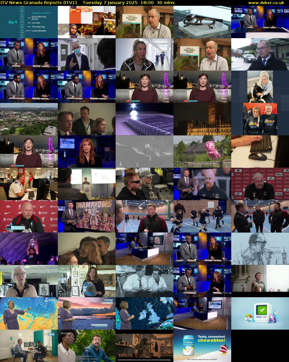ITV News Granada Reports (ITV1) 202501071800