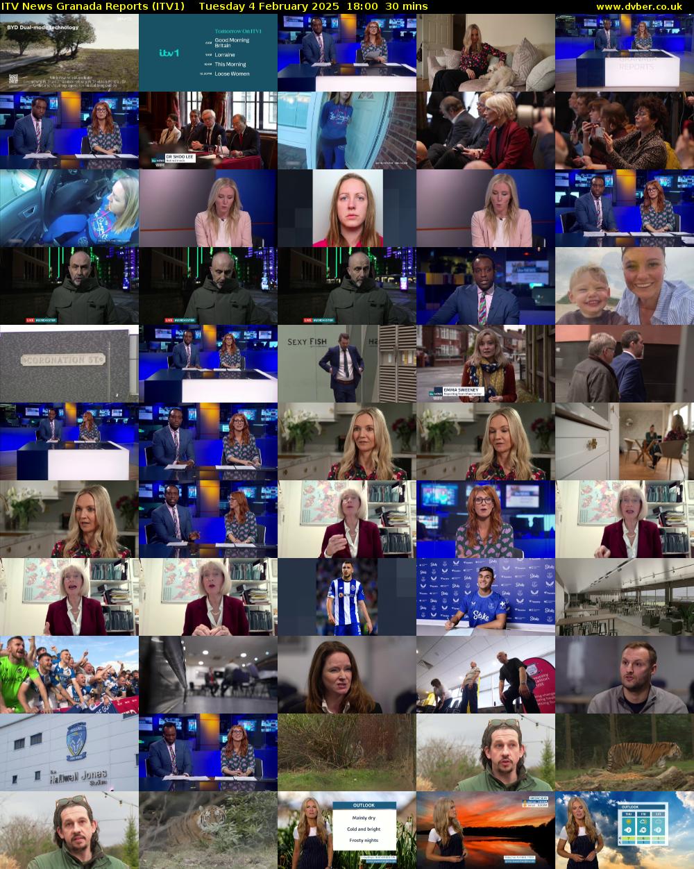 ITV News Granada Reports (ITV1) Tuesday 4 February 2025 18:00 - 18:30