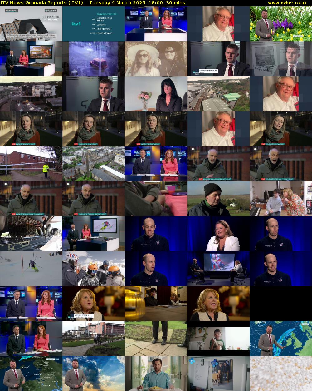 ITV News Granada Reports (ITV1) Tuesday 4 March 2025 18:00 - 18:30